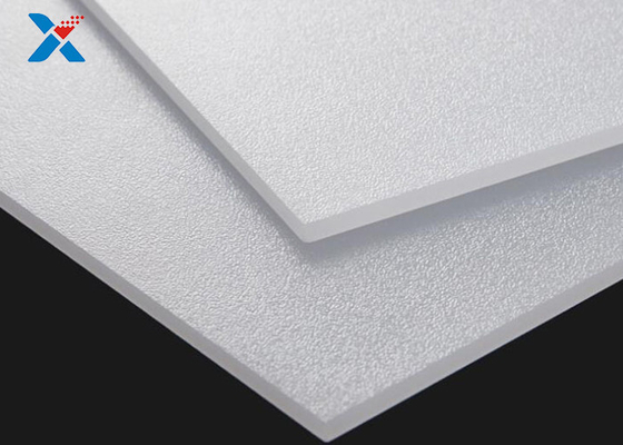 1mm Polycarbonate Acrylic Diffuser Sheet Clear White Untuk lampu LED