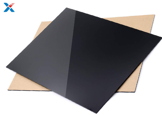 Beli Plexiglass 2mm Panel Akrilik Berwarna Lembar Perspex Hitam Diekstrusi online manufacture