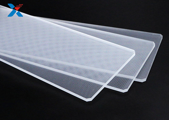 3mm Clear Acrylic Light Guide Plate Panel Lampu LED Tepi Kustom