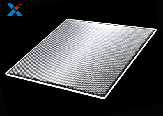 LED Light Edge Lit Acrylic Sheets Panduan Arah Hamburan