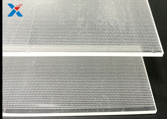 LED Light Edge Lit Acrylic Sheets Panduan Arah Hamburan