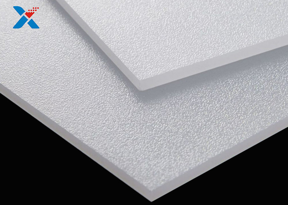 Lembar Diffuser Akrilik Diekstrusi Satu Sisi Matte Plexiglass Plate