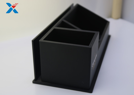 Black Matte 1mm Frosted Acrylic Sheet Papan Plexiglass Kustom Besar