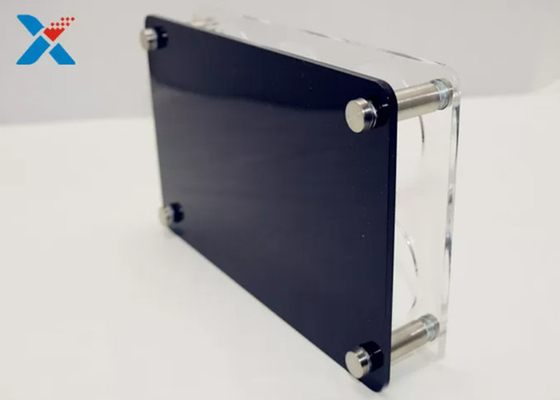 2mm Acrylic Plexiglass Sheet Transparan 6 Lubang Berdiri Pemegang Piala