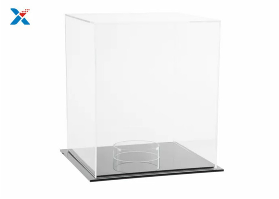 1mm Perspex Acrylic Display Case Untuk Basket Baseball Football
