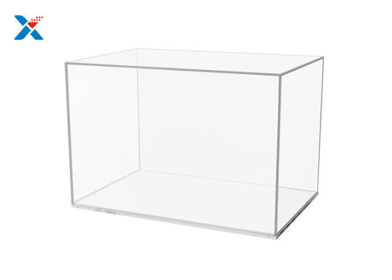 3mm Acrylic Perspex Cube Box Lembar Tampilan Karya Seni Transparan