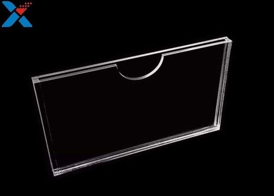 Lembar Display Akrilik Bening 1mm Horizontal Double Sided Poster Holder