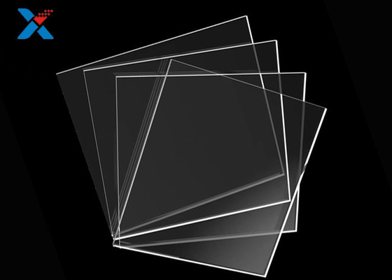 ISO FCC Clear Acrylic Sheets Panel Plastik Ekstrusi Atap Besar Tebal
