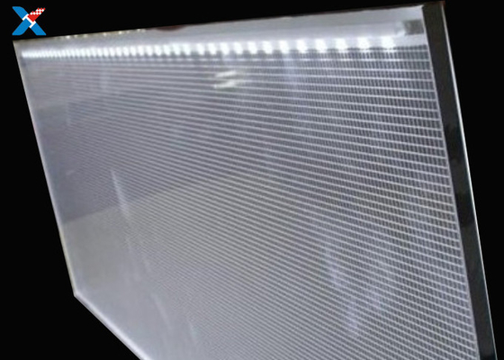 Kustom 1220*2440mm 1220*1830mm Acrylic Light Guide Plate Edge Lit Design