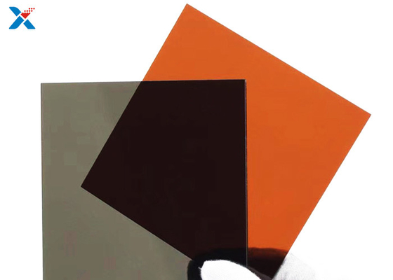 Lembaran Akrilik Plastik Plexiglass Perunggu Berwarna Gelap Dipotong Sesuai Ukuran Panel