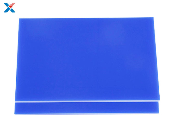Panel Papan Lucite Berwarna 1/8 Lembaran Akrilik Biru Tebal Untuk Kerajinan Seni Lukisan DIY