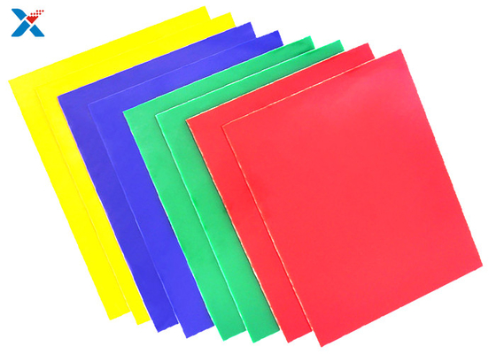 ISO FCC Lembar Akrilik Berwarna Merah Extruded Plexiglass Board