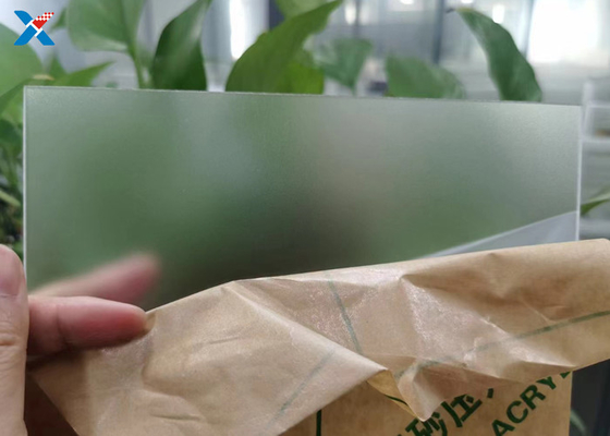 Plexiglass Besar Lembar Akrilik Buram Dua Sisi Matte PMMA Plate
