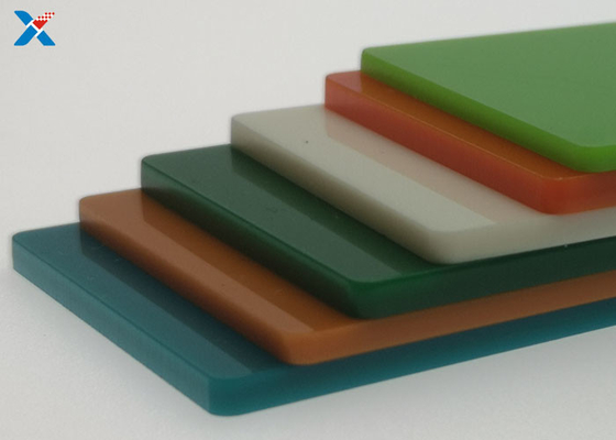 OEM 1mm Plexiglass Extruded Acrylic Sheet Warna Merah Disesuaikan