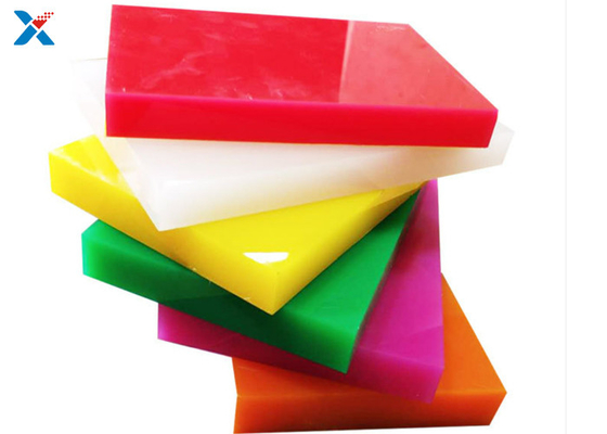 OEM 1mm Plexiglass Extruded Acrylic Sheet Warna Merah Disesuaikan