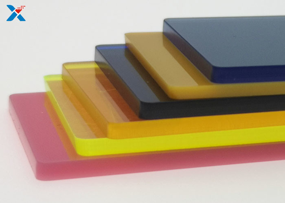 2mm Lembar Akrilik Berwarna Panel Plastik Polimetil Metakrilat