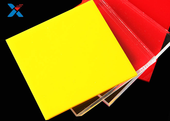 2mm Lembar Akrilik Berwarna Panel Plastik Polimetil Metakrilat