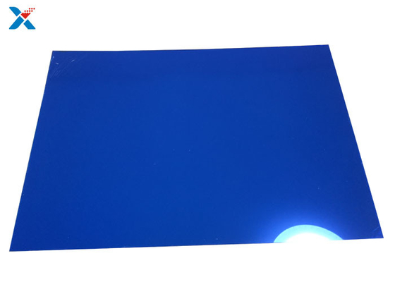 Panel Polimetil Metakrilat Berwarna Biru 2mm Tipis