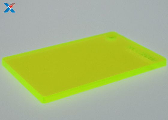 4x8 Plexiglass Fluorescent Green Acrylic Sheet Extruded Perspex Panels