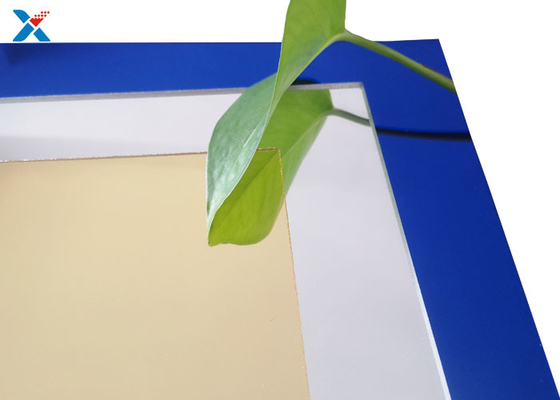 Lembaran Akrilik Cermin Perak Berwarna-warni Panel Dinding Dekoratif 8x4