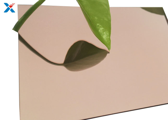 Lembar Cermin Akrilik 8x4 Dipotong Sesuai Ukuran Papan Perspex Rose Gold Besar