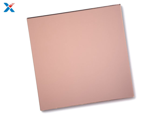 Lembar Cermin Akrilik 8x4 Dipotong Sesuai Ukuran Papan Perspex Rose Gold Besar