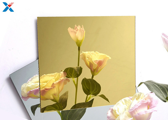 Kustom 1mm Plexiglass Acrylic Sheet Dinding Cermin Stiker Panel