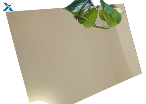 Panel Cermin Plastik Lembaran Akrilik Dekoratif Plexiglass Dilapisi Keras